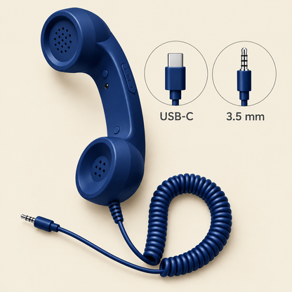 VintageCall – Auricular retro para el móvil