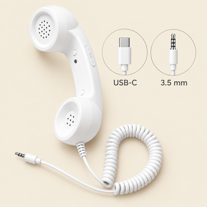 VintageCall – Auricular retro para el móvil